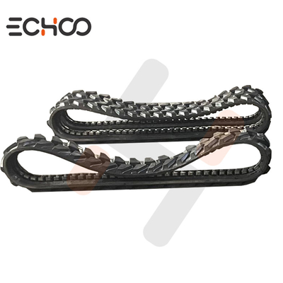 카터필러용 고무 트랙 357-0244 CTL 259B3 259D 부착장
