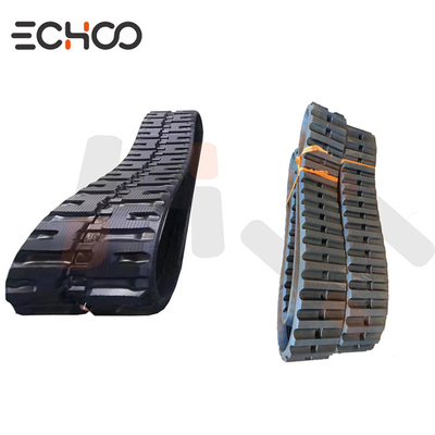 BOBCAT CTL 스키드 스티어 천연 고무 하부 부품용 고무 트랙 T320