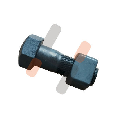 Track Plate Lock Bolts 12*40 Large Head Quenched & Tempered High-Strength Security Bolts